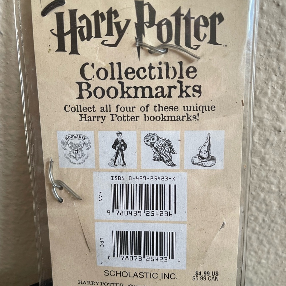 Sorting Hat Bookmark - Picture 2 of 2